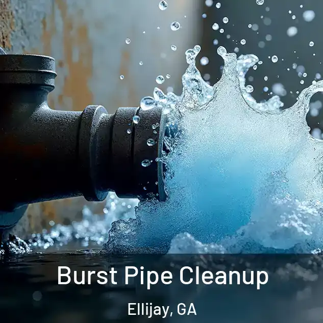 Burst Pipe Cleanup Ellijay, GA