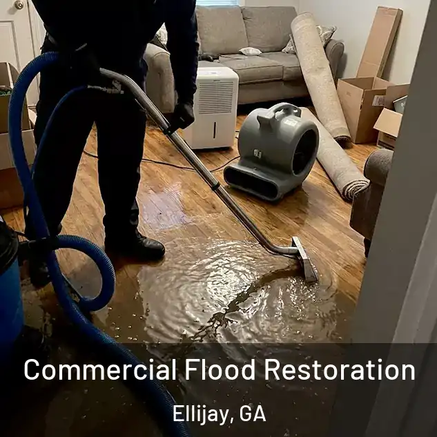  Commercial Flood Restoration Ellijay, GA