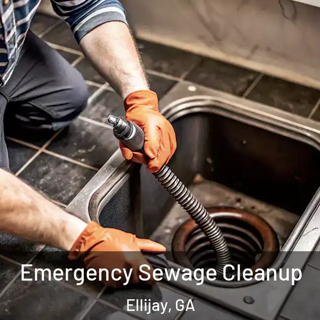  Emergency Sewage Cleanup Ellijay, GA