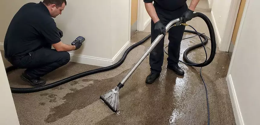 Basement Flooded Carpet Soaked Recovery in Ellijay