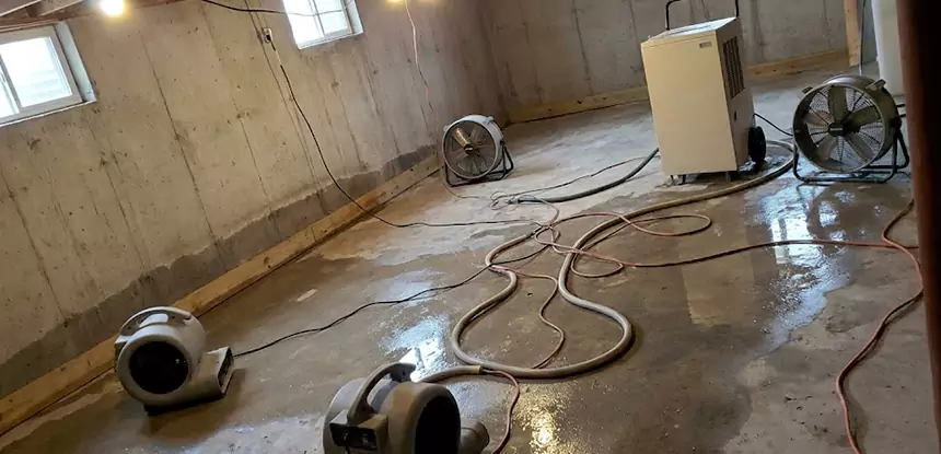 Large-Scale Water Damage Cleanup in Ellijay
