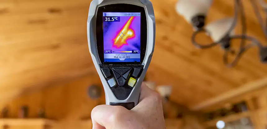 Infrared Camera Roof Leak Detection in Ellijay