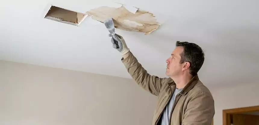Dry Ceiling After Water Leak in Ellijay