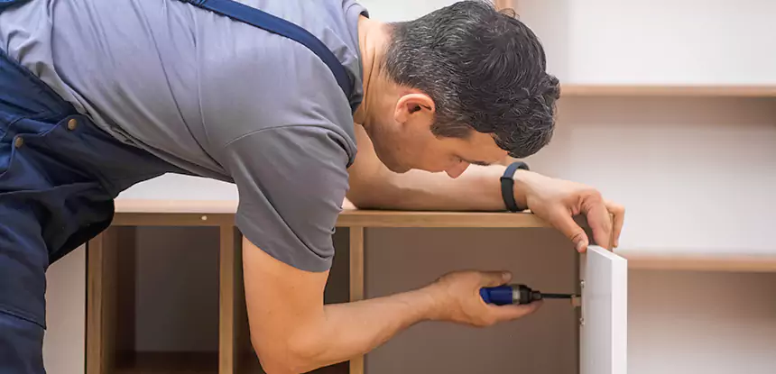 Water Damaged Cabinet Repair in Ellijay