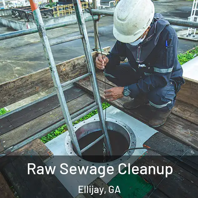  Raw Sewage Cleanup Ellijay, GA