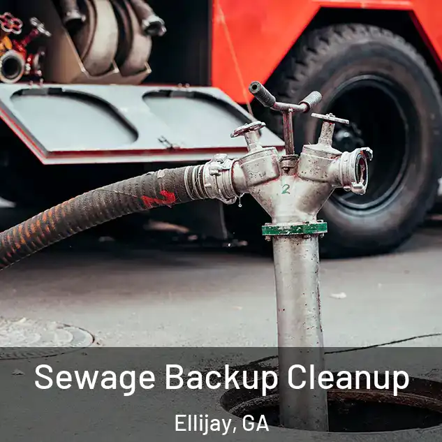  Sewage Backup Cleanup Ellijay, GA